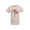 Lichtroze t-shirt met bloemetjes - Jasmijn soft pink 